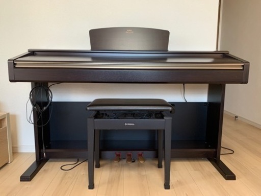 【美品】YAMAHA電子ピアノArius★YDP-V240 インテリアブラウン