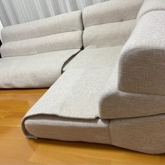 ニトリのローソファ3点セット