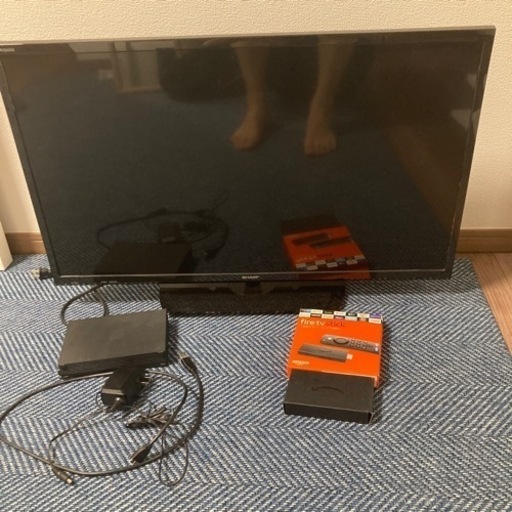 SHARPテレビ,Amazonスティック,BUFFALO録画機