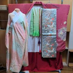 振り袖⑤、長襦袢、袋帯、小物セットの画像