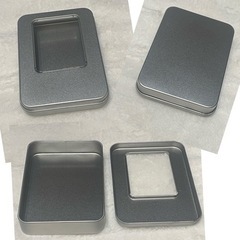 新品未使用 スチール容器 収納整理容器 の画像