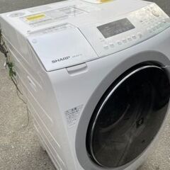 配送可能 2016年式 シャープ SHARP ES-A210-SL [ドラム式プラズマ