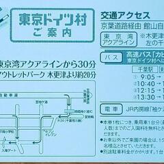 東京ドイツ村 割引券の画像