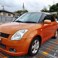 レアなカラーしかもマニュアル スイフト！車検6年2月までありますよ～