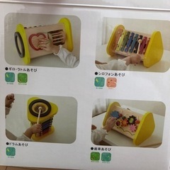 【お取引決定致しました】森の音楽会　知育玩具　楽器の画像