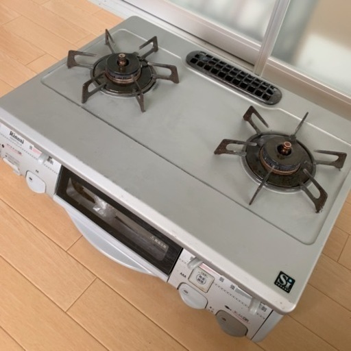 [取引中]動作良好　Rinnai ガスコンロ　KGE661FTS[SL]R