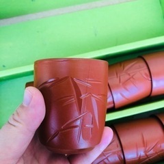 値下げ‼️新品未使用湯飲み10個の画像