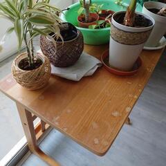 🍀サイドテーブル　ナチュラルカラー　雑誌ラック🍀の画像