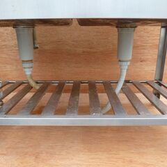 業務用二層シンク/厨房機器・流し台・現状品の画像