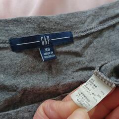 GAP Gap ギャップ グレー ワンピース 膝丈ワンピース ルームウェア  部屋着 の画像