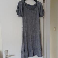GAP Gap ギャップ グレー ワンピース 膝丈ワンピース ル...