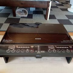2口IH調理器　YAMAZEN