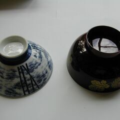 最終値段♦️御飯茶碗　お汁椀（菊）　♦️１０組　２０個の画像