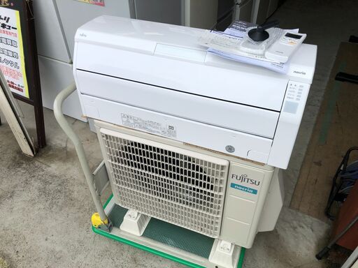 【動作保証あり】FUJITSU nocria 2021年 2.2kw 6畳用 ルームエアコン AS-R221L【管理KR266】