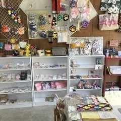 地元　ハンドメイドショップ　お店番