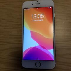 中古iPhone6s 64GB SIMフリー。ゴールド。液晶割れなし！