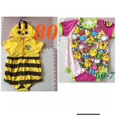 ベビー服5点まとめ売り　60 70 80 夏物冬物混合の画像