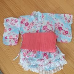 女児用浴衣ドレスの画像