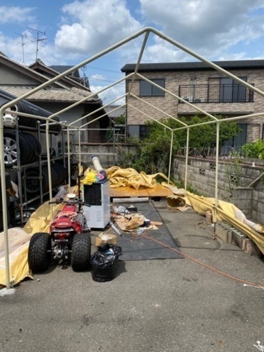 大型パイプテント