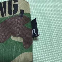 迷彩柄　トートバッグの画像