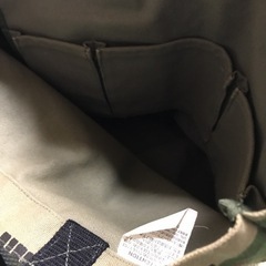 迷彩柄　トートバッグの画像