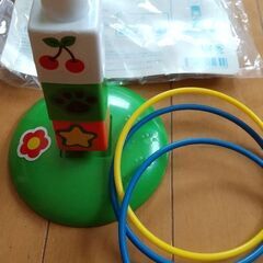 子供　おもちゃ　輪投げ　福笑いなど　の画像