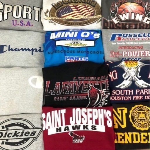 ◆古着まとめ売り・卸■デザインスウェット14枚セット★L・XL～