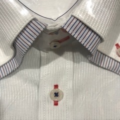 取引場所　南観音　ロ2206-244 半袖メンズダブルカラーシャツ　Mサイズの画像