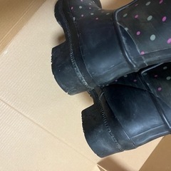 Hiromichi nakano長靴　19cmの画像