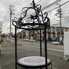 ★ガーデンラック★3段 フラワースタンド アイアン フラワーラック 花台 アイアンラック アンティークの画像