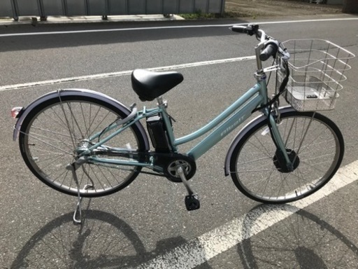 ブリヂストン電動アシスト自転車　アルベルト　内装3段のギヤ付きです。