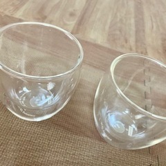 【未使用】PAVINA ダブルウォールグラス, 2個セットの画像