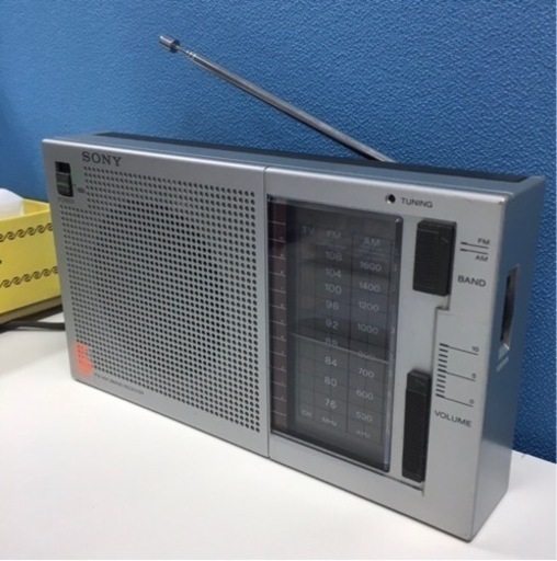 昭和レトロ  SONY AM／FMラジオ