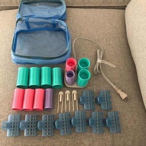 ヘアアイロン　コテ　ホットカーラー
