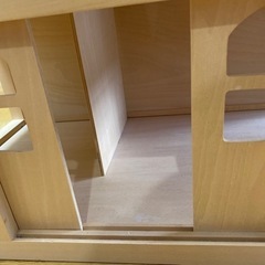 木製人形さんの家の画像