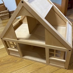 木製人形さんの家の画像