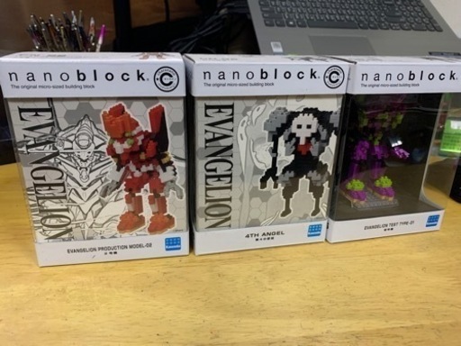 （値下げ）nanoblock 二号機+第四使徒+初号機