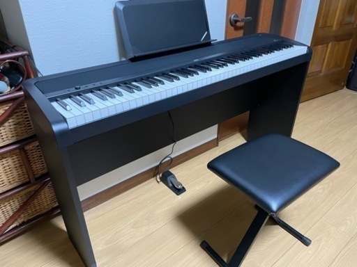 2017製88鍵盤 KORG B1 ブラック 電子ピアノ シンセサイザー