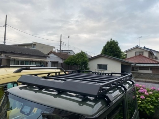 新型ジムニー用ルーフキャリア