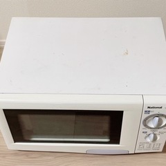 電子レンジ パナソニック 白の画像