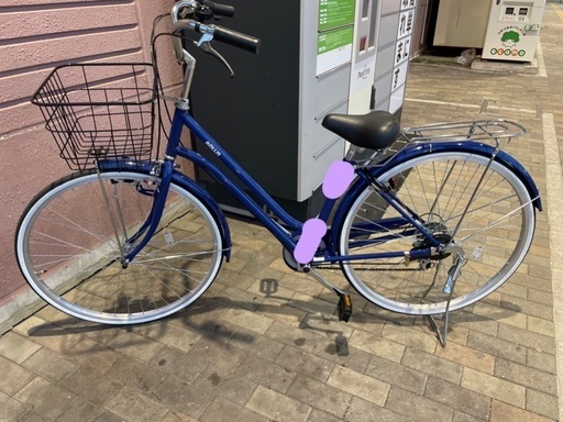 イオンバイク　MOLLIS 自転車　27インチ　6段ギア笠間市のロードバイク