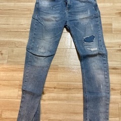 【値下げ美品】ZARA スキニーデニムジーンズ