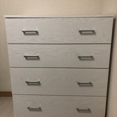 受け渡し予定者が決定致しました/ニトリ/4段衣類収納/タンス/引...