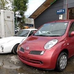 車検2年可　／4WD／8.4万キロ／修復歴なし／マーチ