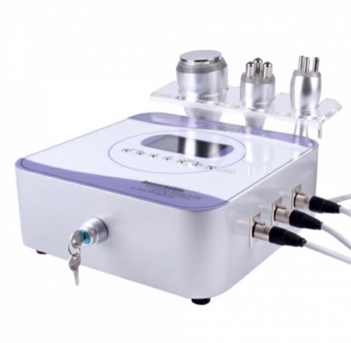 【最終売切値下げ】美容機器☆ 簡単操作！【半額以下】3in1 40Khzキャビテーション＋光ラジオ波　半年使用