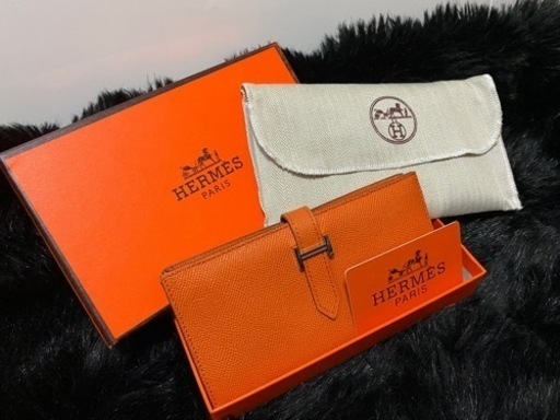 HERMES【べアン】長財布【システムエラーの為再度投稿し直します。最後までお読み下さい】