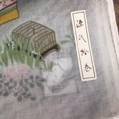🌈 No.46. 和風柄　綿100% ハンカチ　未使用✨こんなのどこにも売ってませんよの画像