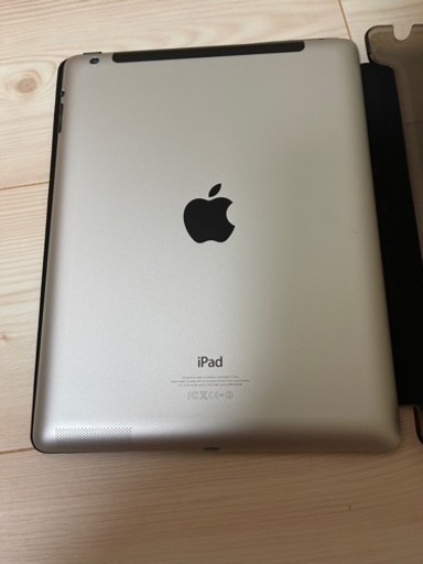 【美品】Apple iPad +保護ガラス+ケース　付き