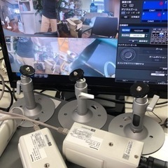 Panasonic 値下げ！ ネットワーク　防犯カメラ　4台カメ...