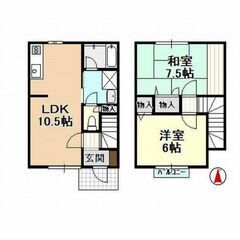 💗(2LDK)敷礼仲介手数料なし☆１ヶ月家賃無料！✨遠州鉄道 曳...